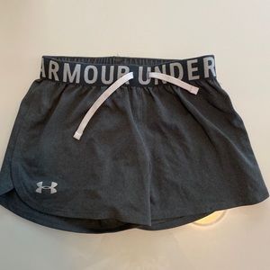 Girls under armor shorts